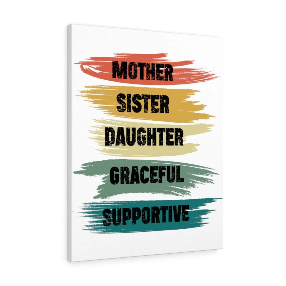 Inspirational Wall Art Mother Graceful Supportive Wall Art Motivation for
